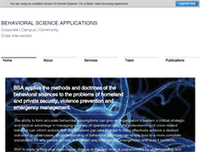 Tablet Screenshot of behavioralscienceapps.com